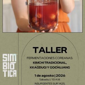 Curso Presencial Sábado 01 Agosto: Fermentaciones Coreanas: Kimchi, Kkakdugi y Gochujang